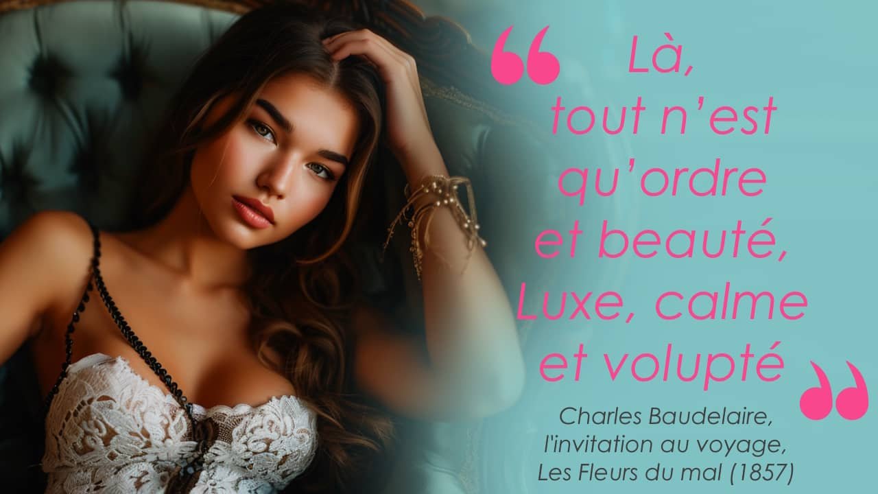 Là, tout n’est qu’ordre et beauté, Luxe, calme et volupté : invitation
