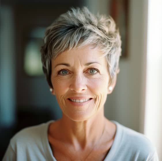 Coupe De Cheveux Court Femme De 60 Ans Avec M ches 10 Id es